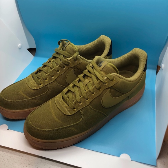 nike air force 1 camper green